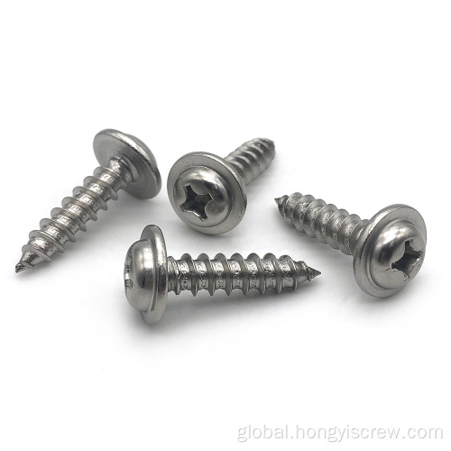 Cross Self Tapping Screws Round Washer Head Phillips Flat Tail Self-tapping Screw Manufactory